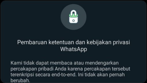 WhatsApp Notofikasi